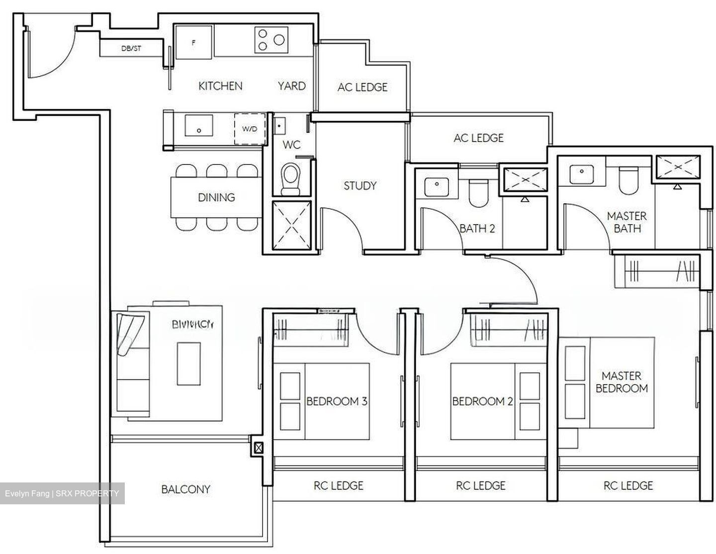 Amo Residence (D20), Apartment #509426201